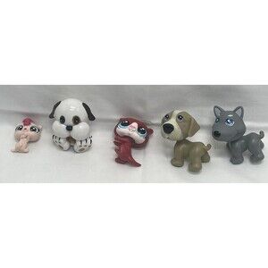 LPS Littlest Pet Shop Lot of 5 Pets Toy